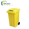 سطل زباله پلاستیکی 240 لیتری-کد 6002