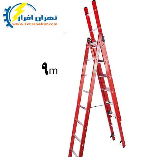 نردبان مخابراتی 9 متری - کد 7494
