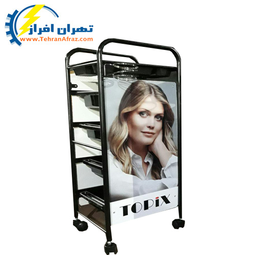 میز متحرک آرایشگاهی-کد1631